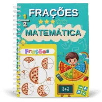 Capa do PDF Frações 4° e 5° ano