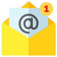 Ilustração de recebimento por e-mail