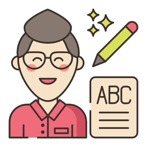 Ícone de um educador